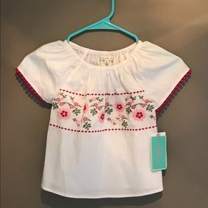 NWT! Childs Rose Blouse!